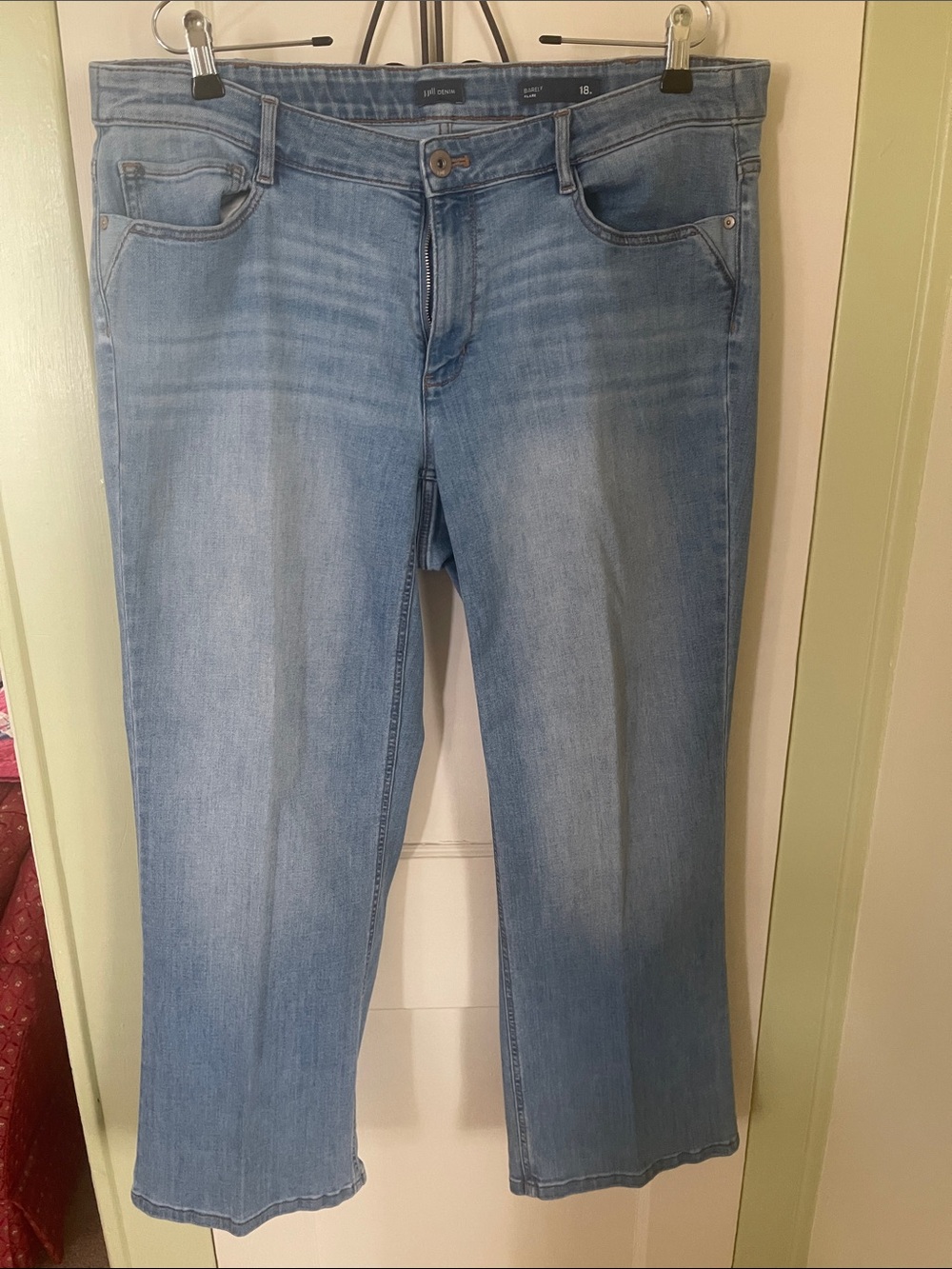 J. Jill Light Blue Ankle Crop Jeans